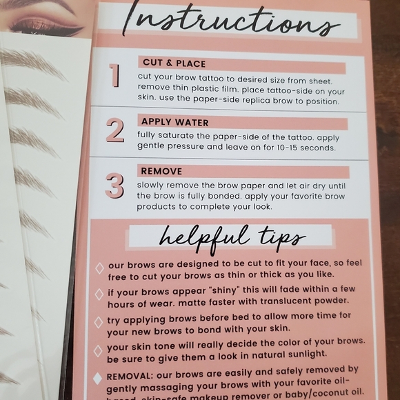 New Brows by Bossy tattoos.  Ash brown. - Picture 4 of 5